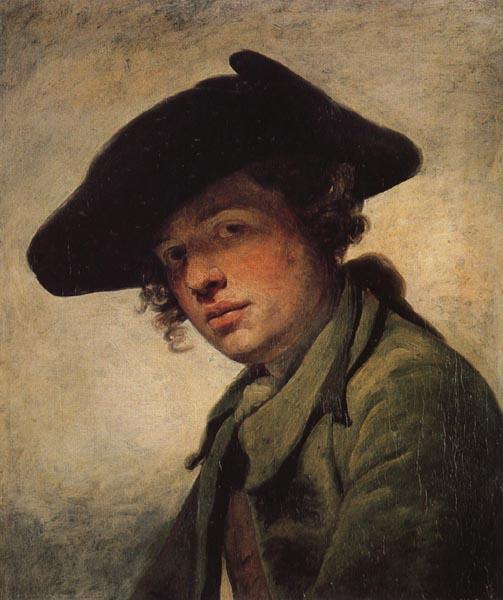 Jean-Baptiste Greuze A Young Man in a Hat